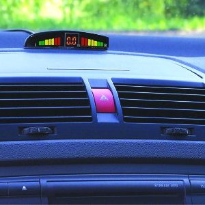 Reverse Parking System with Audio Warning & LED Display