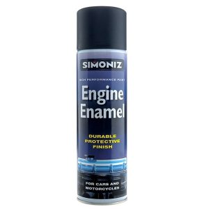 Simoniz Matt Black Engine Enamel – 500ml Aerosol