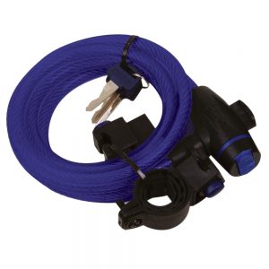 Cable Lock 12mm x 1800mm Blue