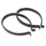 Trouser Clips PVC Coated - Pairs
