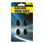 DOME VALVE CAPS BLACK