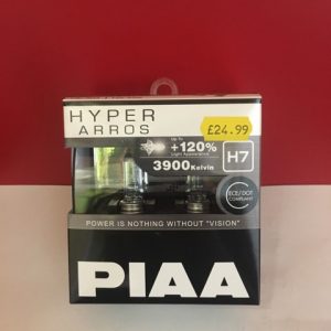 Piaa H7 Hyper Arros +120% Headlight bulbs