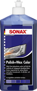 SONAX Polish & wax colour NanoPro Blue