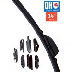 QH 14 inch Aeroflex Aeroblade Universal Front Wiper Blade 14"