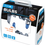 h1 xenon high performance headlight bulbs +50%