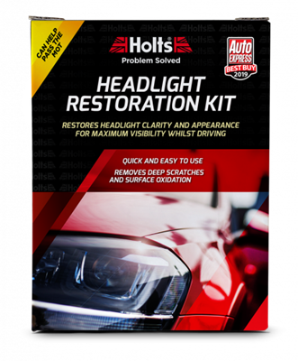 Holts headlight restoration kit