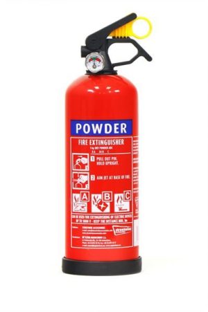 ABC Dry Powder Fire Extinguisher with Gauge – 1kg