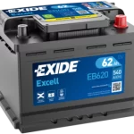 Exide 027 EB620 Car Battery (3 year guarantee)