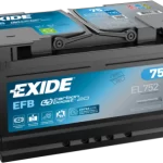 Exide 110 EFB EL752 Car Battery (3 year guarantee)